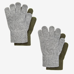 CeLaVi - Magic Gloves 2-Pack-Military Olive / fingervantar