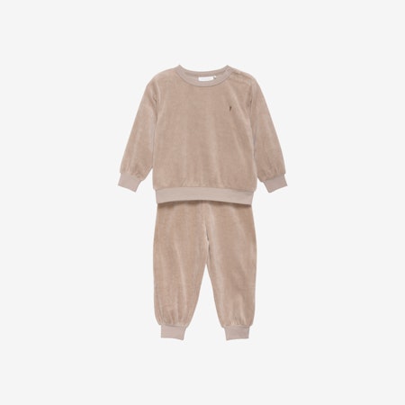 Fixoni - Velour Set- Blue Dune
