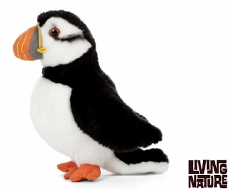 Living nature- Puffin Large Standing (Lunnefågel)/gosedjur