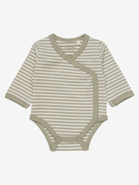 Fixoni - Wrap Body LS Stripe- Tea
