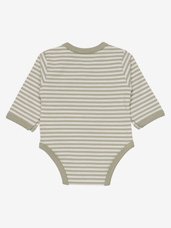 Fixoni - Wrap Body LS Stripe- Tea