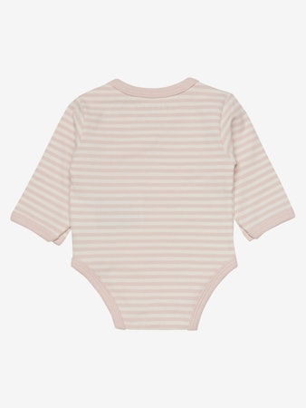Fixoni - Wrap Body LS Stripe- Sepia Rose