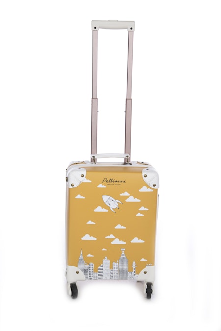 Pellianni- City Suitcase, / resväska med hjul- sun