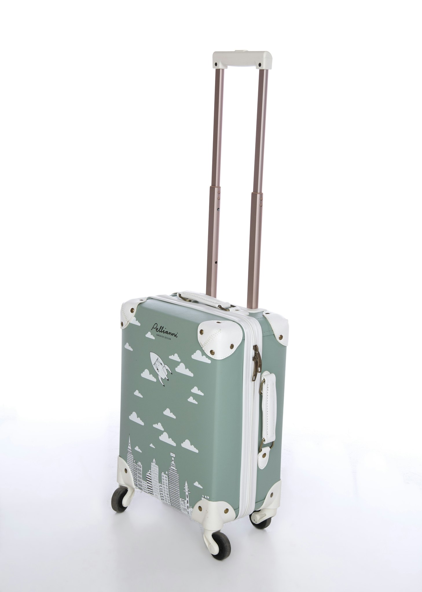 Pellianni- City Suitcase, aqua/ väskor