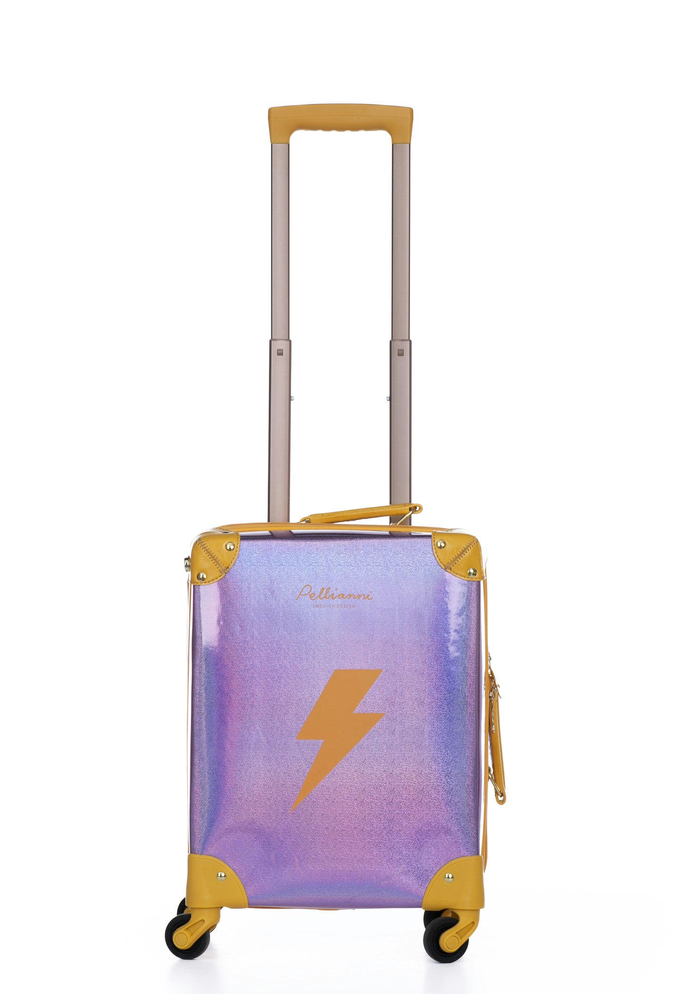 Suitcase Purple Lightning/ resväska med hjul.