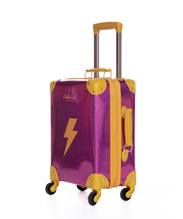 Kopia Suitcase Purple Lightning/ resväska med hjul.