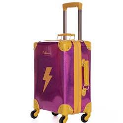 Kopia Suitcase Purple Lightning/ resväska med hjul.