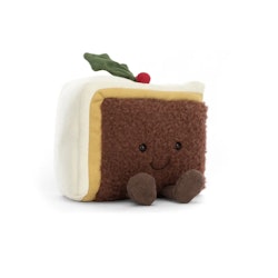 Jellycat- Amuseable Slice of Christmas Cake