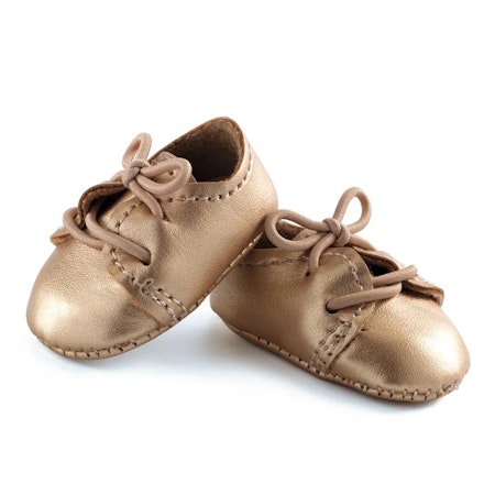 Djeco- Pomea Golden Shoes - Dolls Clothing