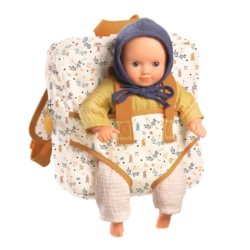 Djeco- Pomea Doll Backpack Carrier