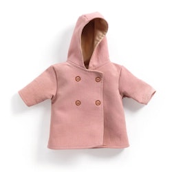 Djeco- Pomea Hooded Coat - Dolls Clothing