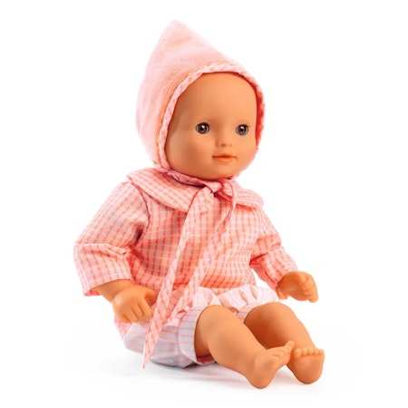 Djeco- POMEA Doll - Rose Brown Eyes/ docka