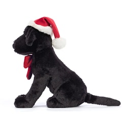 Jellycat- Winter Warmer Pippa Black Labrador