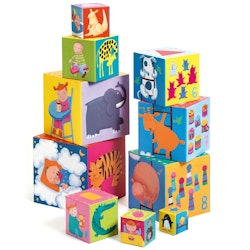 Djeco- 10 Funny Blocks