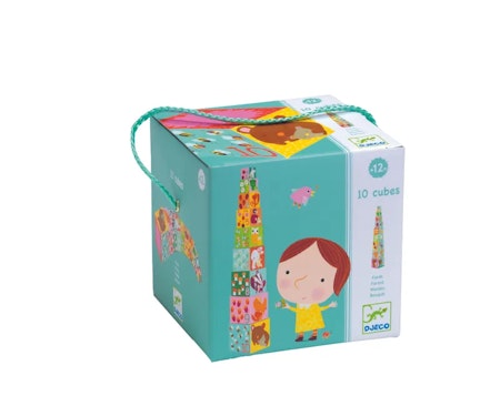 Djeco-  10 Forest Blocks