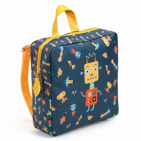 Djeco- Nursery school bag, Robot/ väskor.