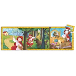 Djeco- Siluettepuzzle, Red riding hood, 36 pcs/ Pussel