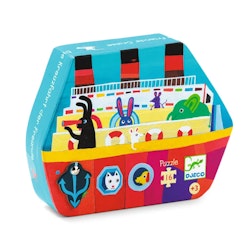 Djeco- The Friends' Cruise, 16 pcs/ Pussel