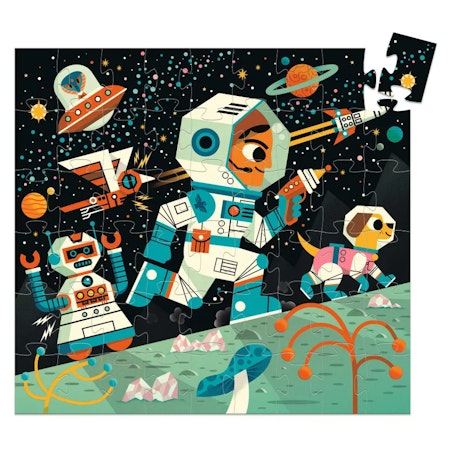 Djeco- Space station 54 pcs / Pussel