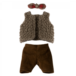 maileg- Vest, pants and butterfly for grandpa mouse