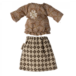 maileg- Blouse and skirt for grandma mouse