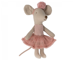 maileg- Ballerina mouse, Little sister - Rose