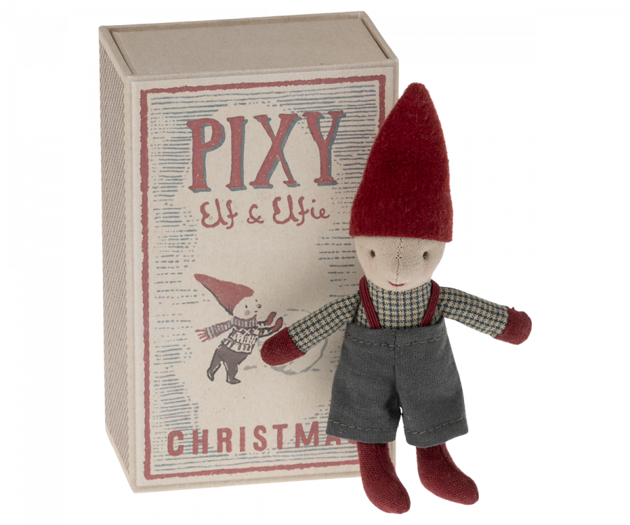 Maileg- Pixy Elf in matchbox