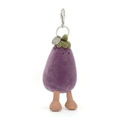 Jellycat- Vivacious Aubergine Bag Charm