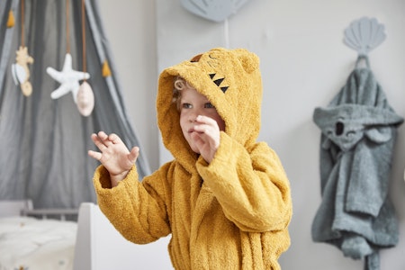 ROOMMATE Badrock/ Bathrobe - TIGER, ochre