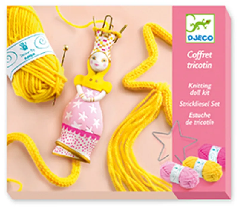 Djeco- Wool - French knitting Princess/ Pyssel