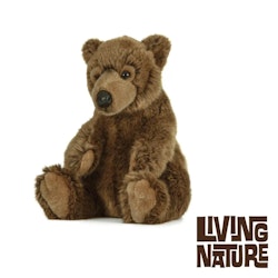 Living nature- Brown Bear Medium/gosedjur