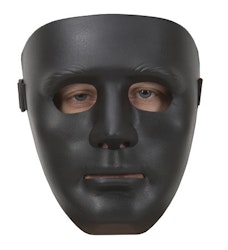 Maskeradkläder MASK STATY SVART