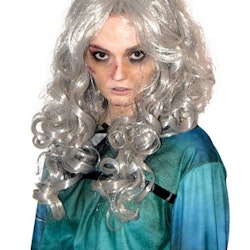 Maskeradkläder PERUK / WIG ZOMBIE GREY