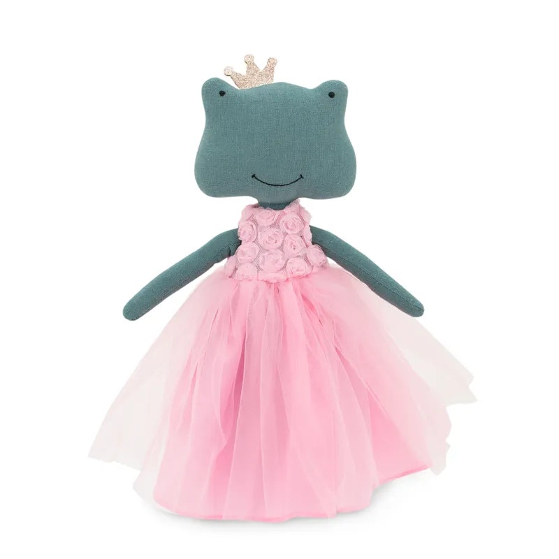 Orange Toys- Fiona the Frog: Pink Dress with Roses / gosedjur