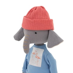 Orange Toys- Ali the Elephant: Blue Sweatshirt/ gosedjur