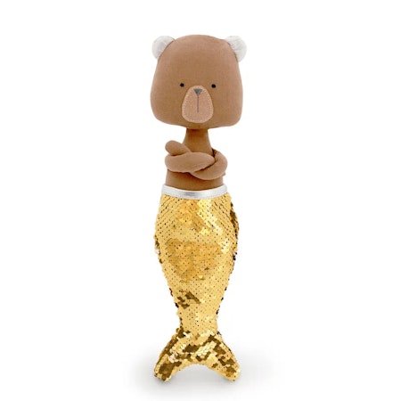 Orange Toys- Oscar the Bear: Mermaid/ gosedjur sjöjungfru.