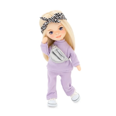 Orange Toys- Mia in a Purple Tracksuit/ docka