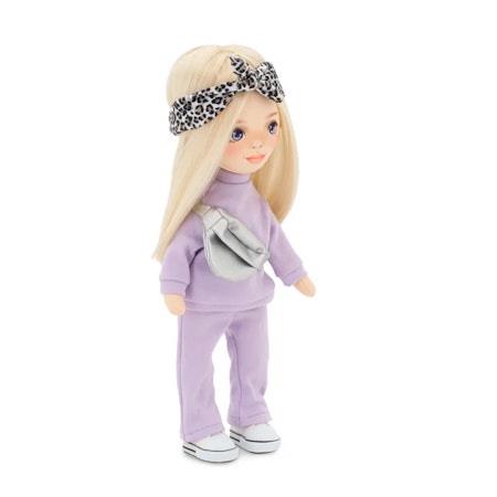 Orange Toys- Mia in a Purple Tracksuit/ docka