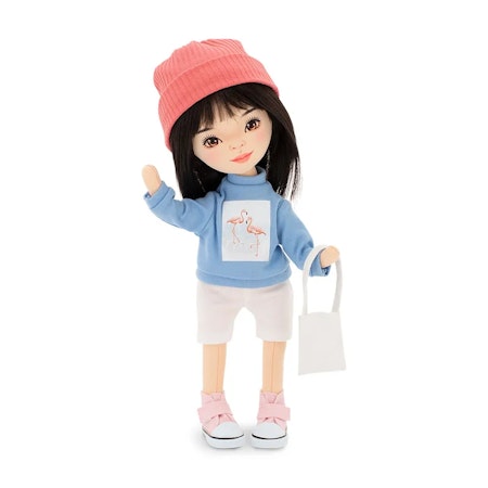 Orange Toys- Lilu in a Light Blue Sweatshirt/ docka..