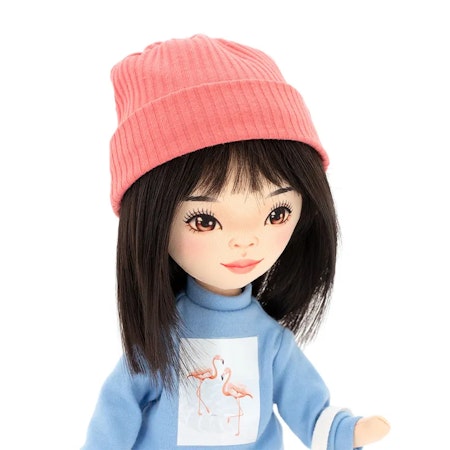 Orange Toys- Lilu in a Light Blue Sweatshirt/ docka..