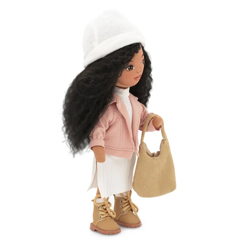 Orange Toys- Tina in a Pink Jacket and White Dress/ docka