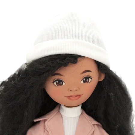 Orange Toys- Tina in a Pink Jacket and White Dress/ docka