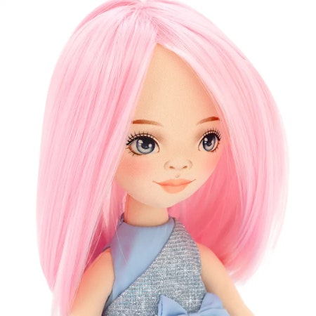Orange Toys- Billie in a Blue Satin Dress/ docka..