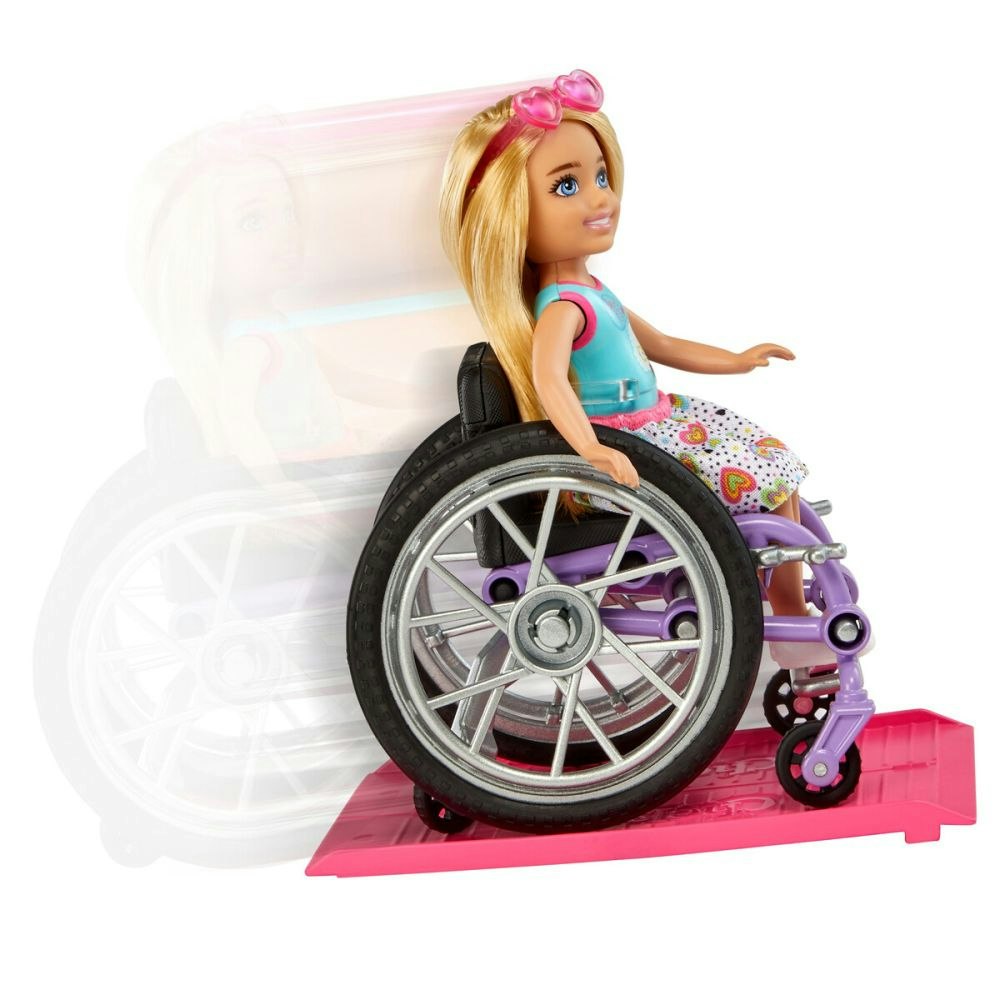 Barbie- Barbie Chelsea with Wheelchair