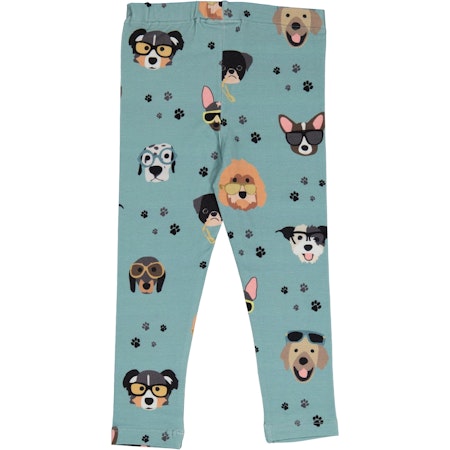 Geggamoja Leggings Doggy Cool Blå