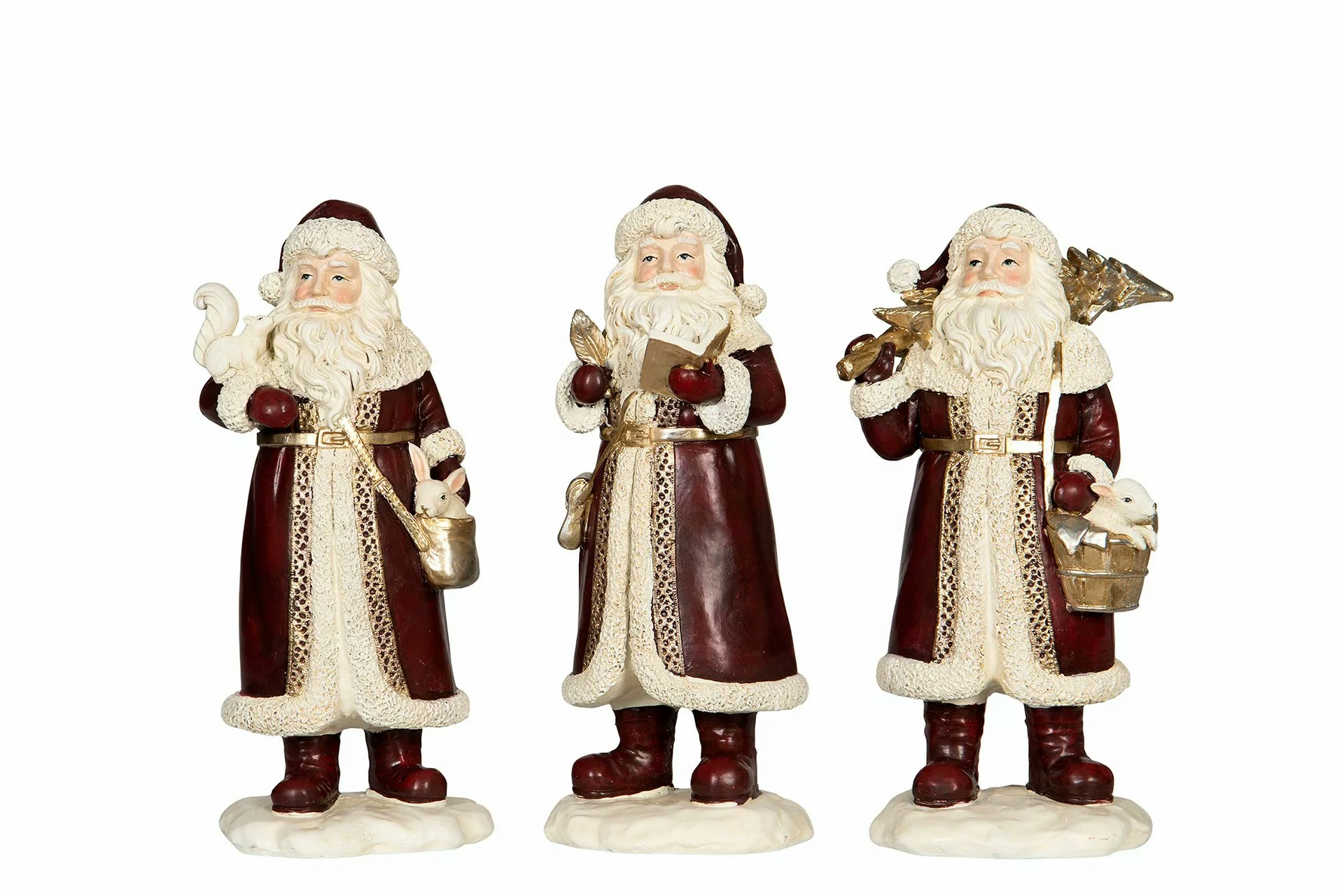 Tomte Claus Liten Mix Poly 3pack