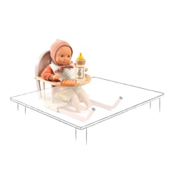 Djeco- Pomea Doll Table Seat/ docktillbehör
