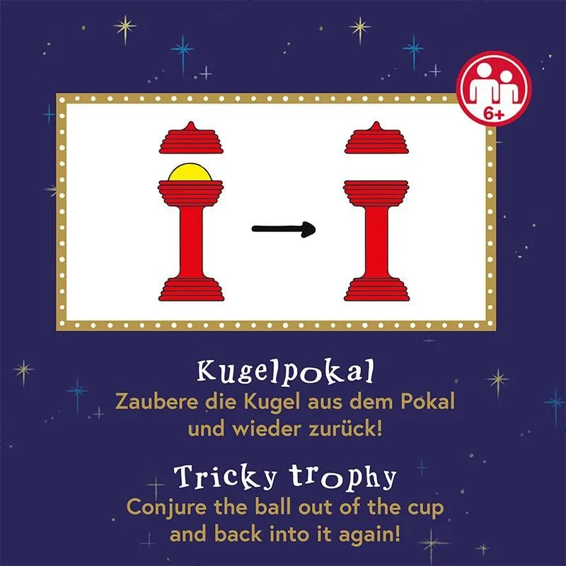 TrendHaus- MAGIC SHOW Trick 7 Tricky Trophy