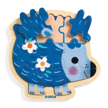 Djeco- Puzzlo Kipic, 9 pcs