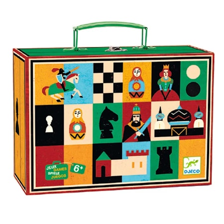Djeco- Chess and Draughts / spel